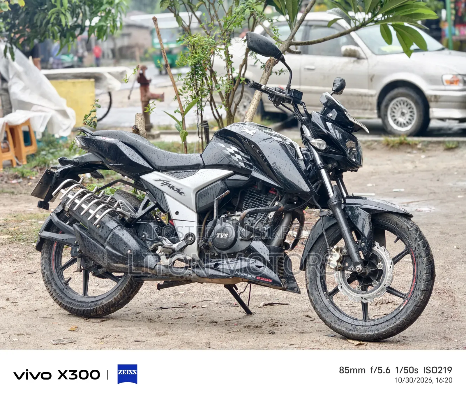 TVS Apache RTR 160 4V 2020 Black