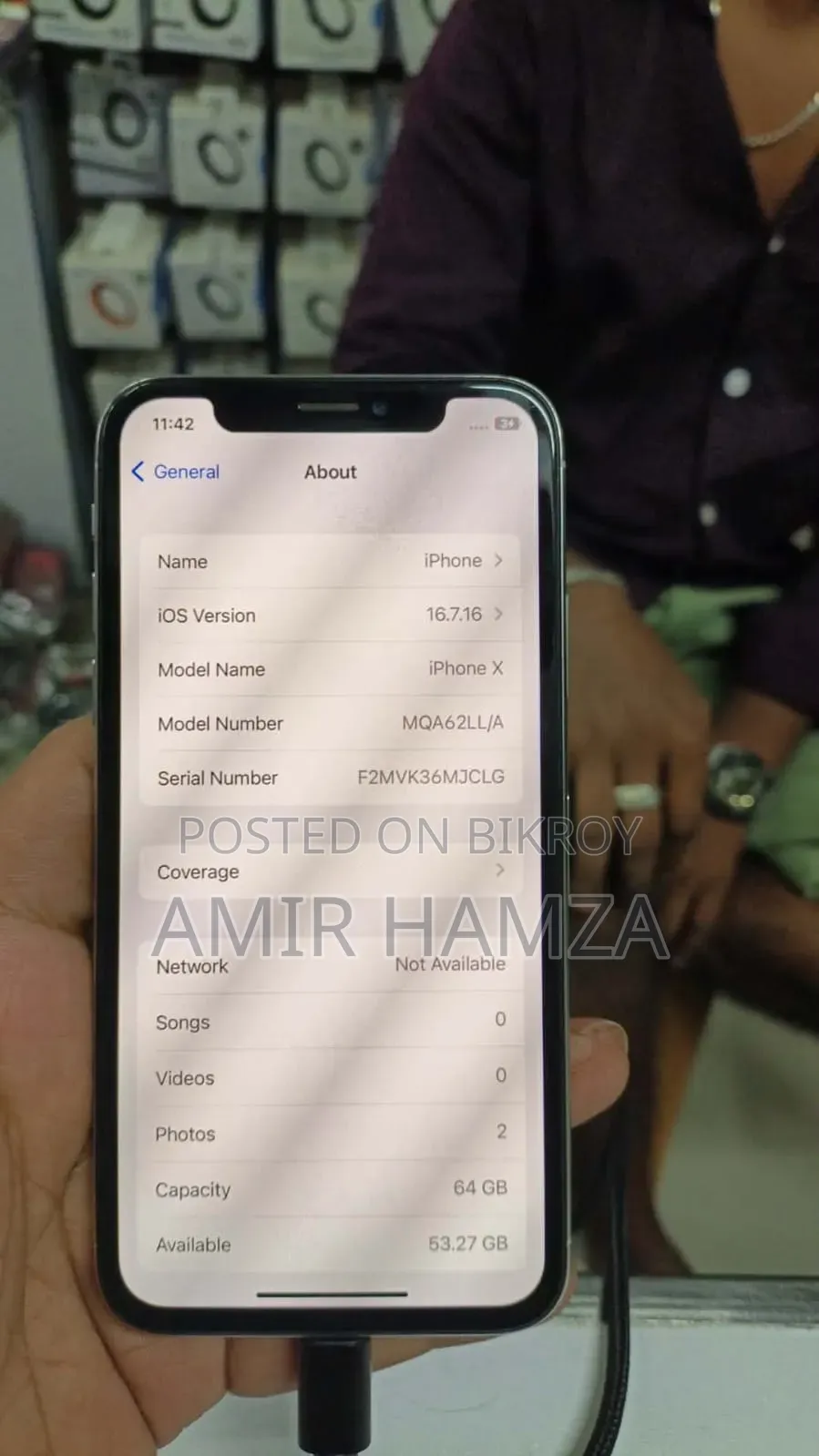 Apple iPhone X 64 GB White
