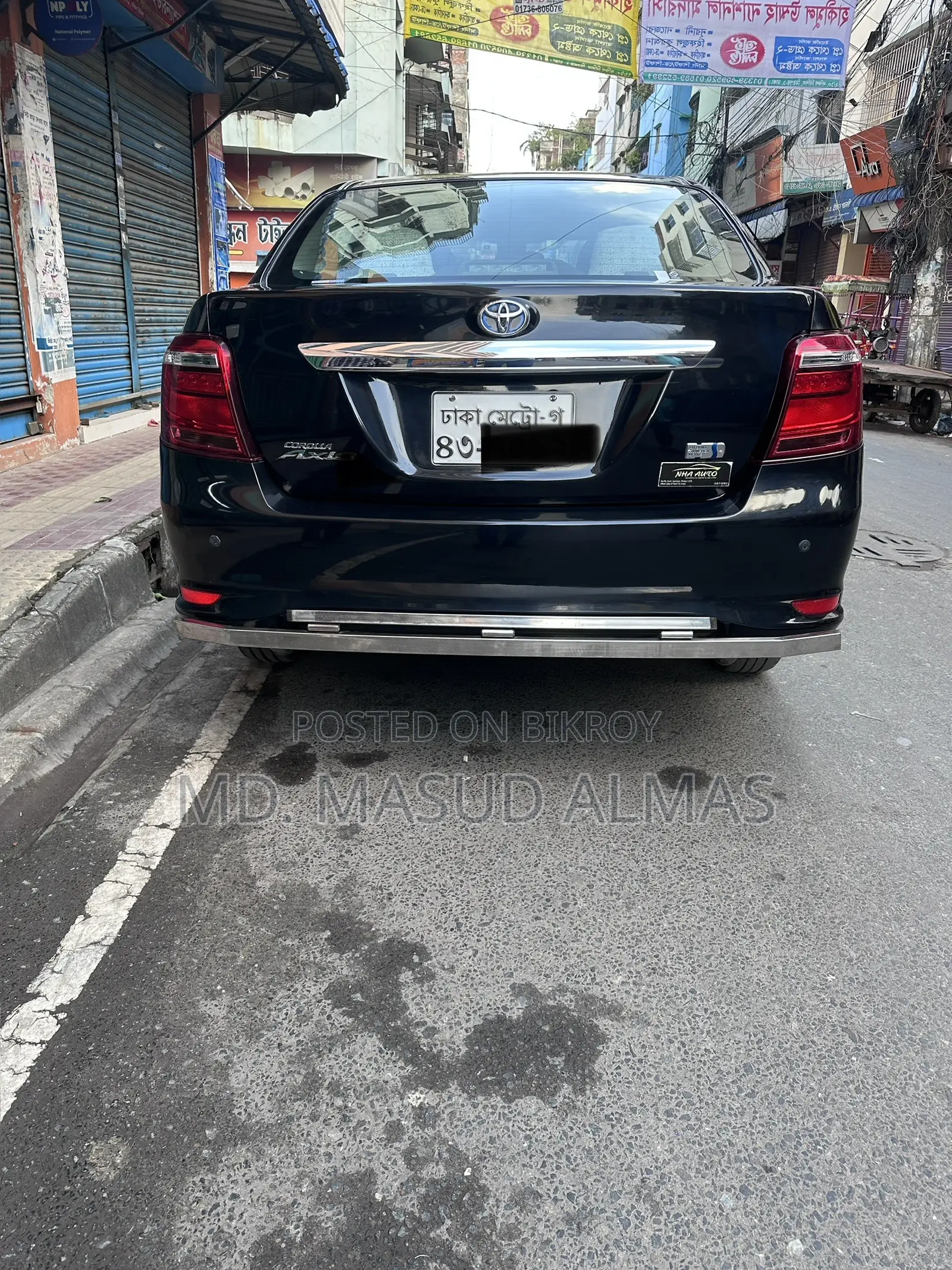 Toyota Axio 1.5 Hybrid G 2-Wheel Drive 2015 Black