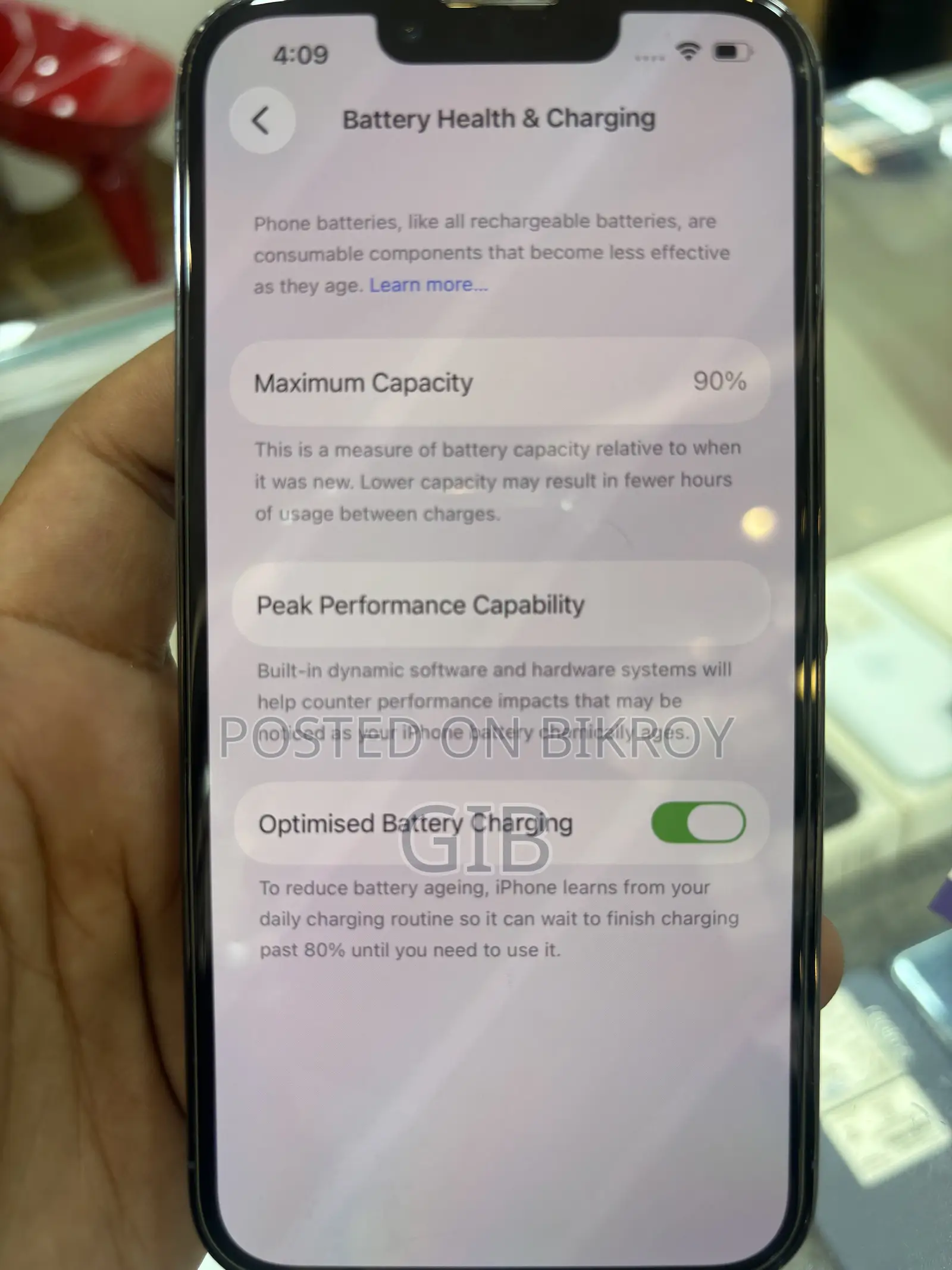 অ্যাপল আইফোন ১৩ প্রো ৫১২ জিবি ব্লু