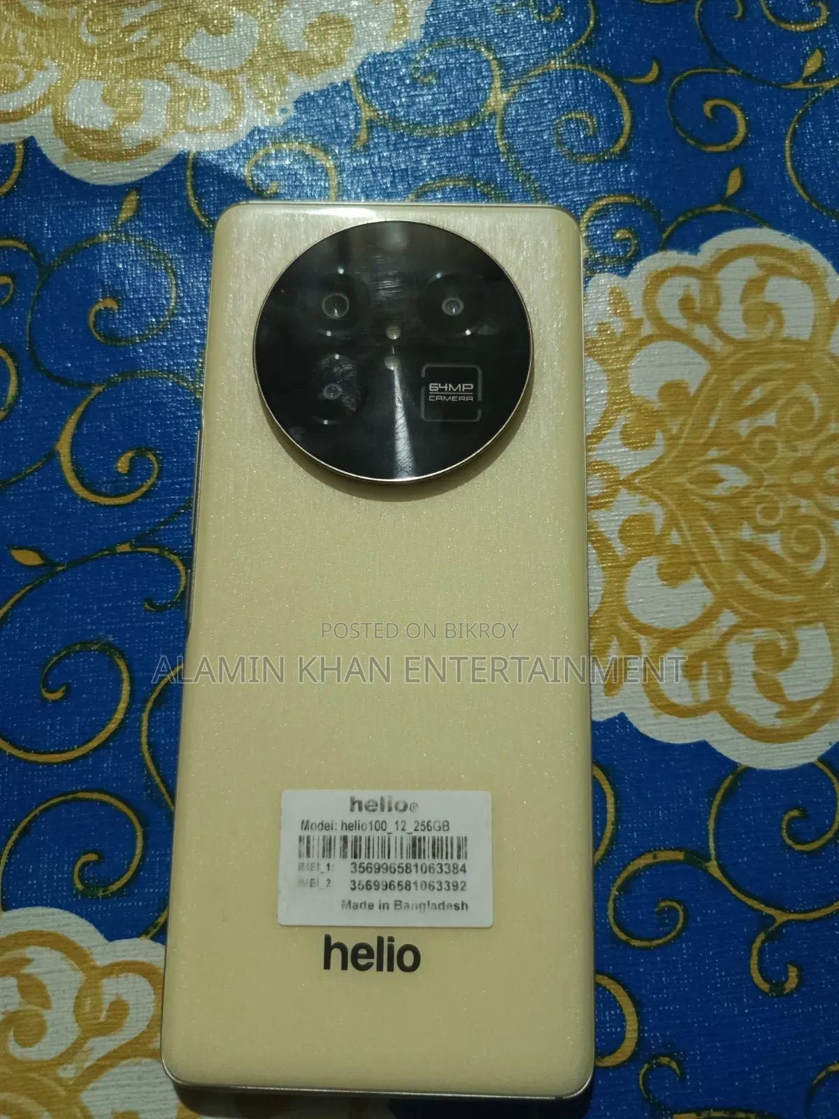 Helio 100 256 GB Gold