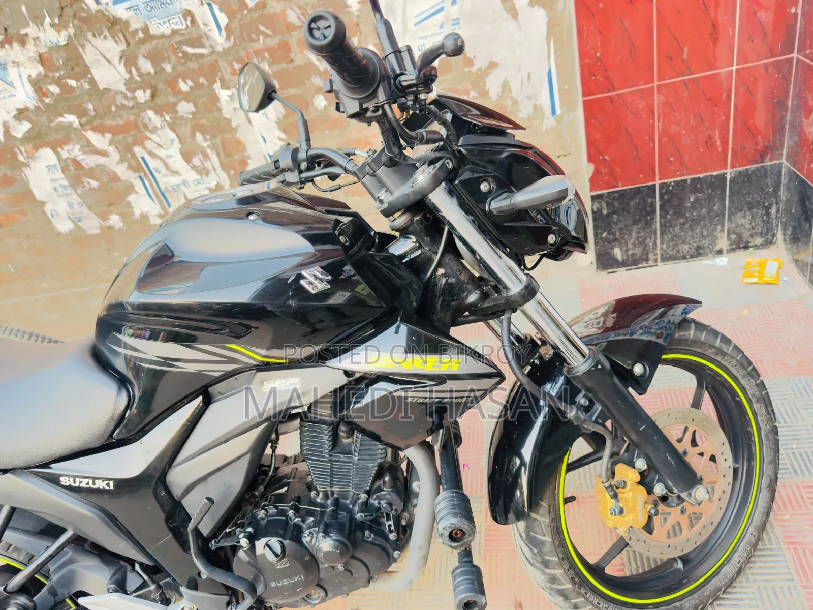 New Suzuki Gixxer 2025 Black