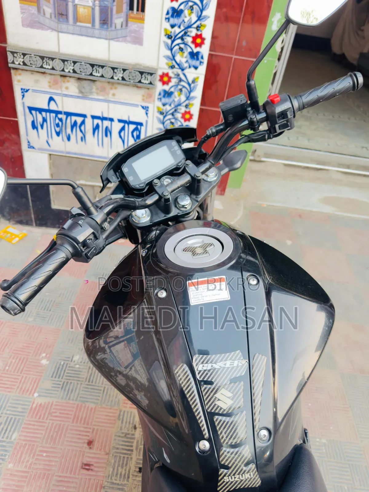 New Suzuki Gixxer 2025 Black
