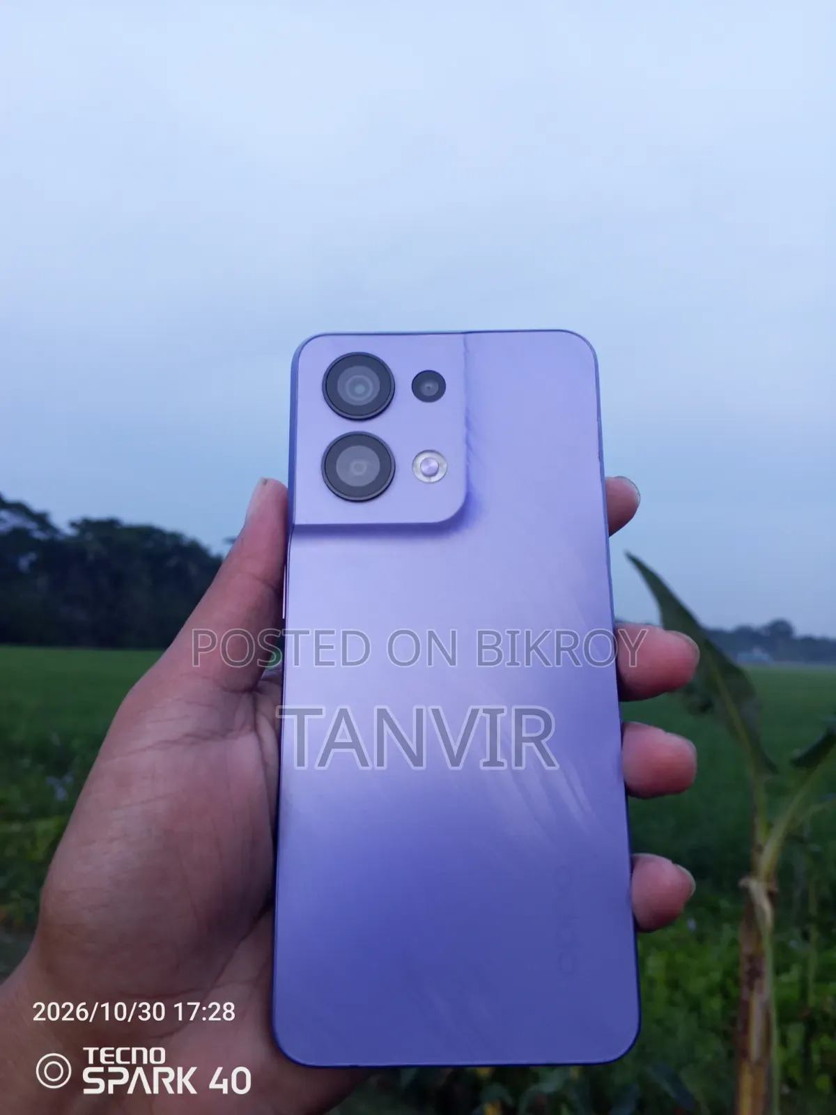 Oppo Reno8 (China) 256 GB Blue