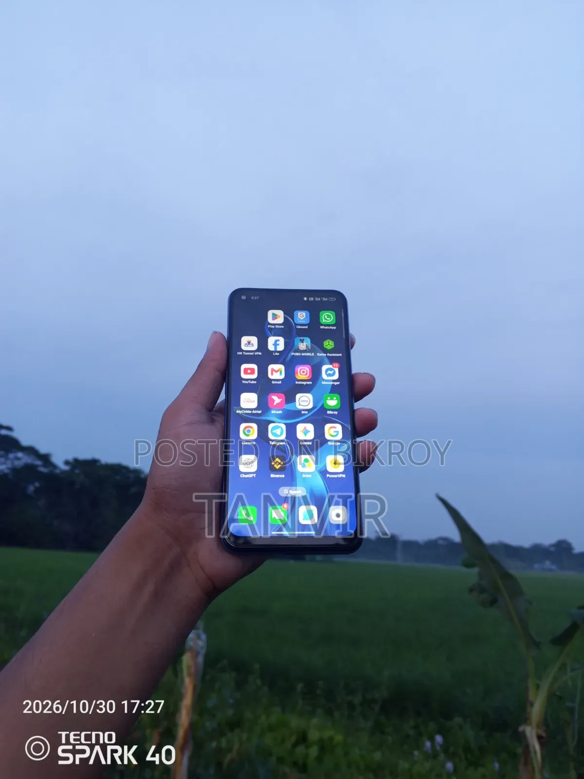 Oppo Reno8 (China) 256 GB Blue