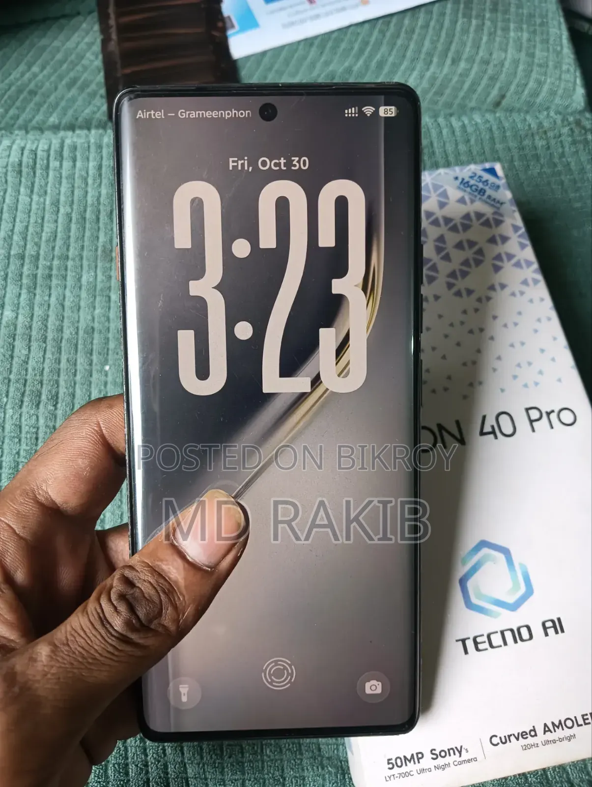 Tecno Camon 40 Pro 4G 256 GB Gray