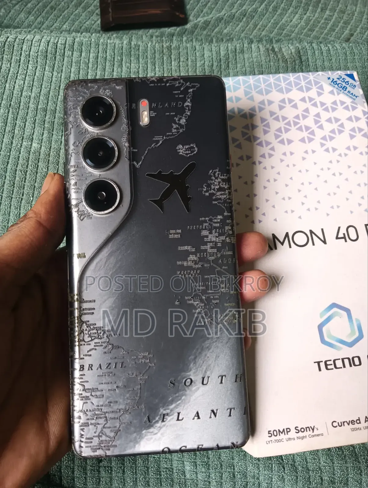 Tecno Camon 40 Pro 4G 256 GB Gray