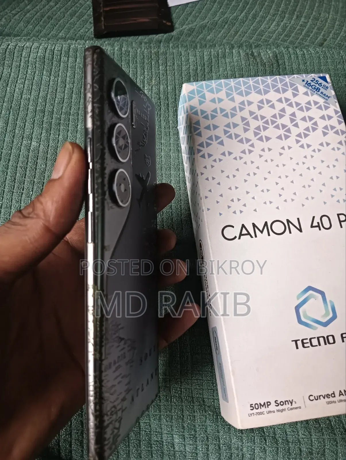Tecno Camon 40 Pro 4G 256 GB Gray