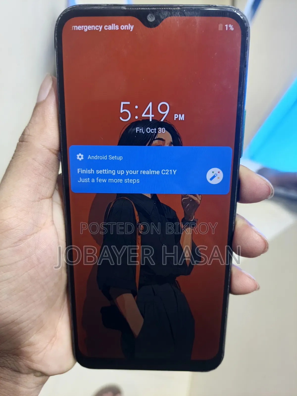 Realme C21Y 64 GB Black