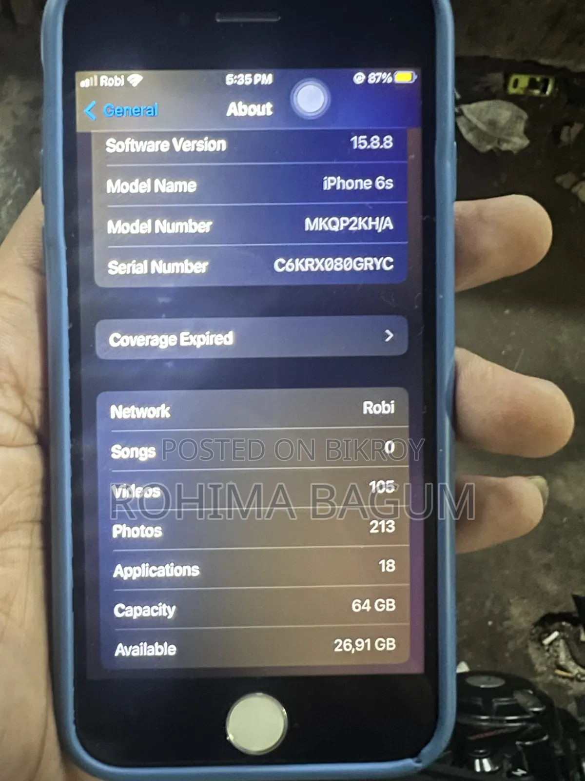 Apple iPhone 6s 64 GB White