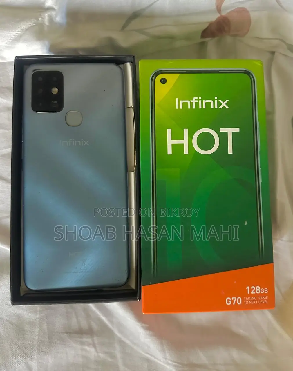 Infinix Hot 70 128 GB Blue