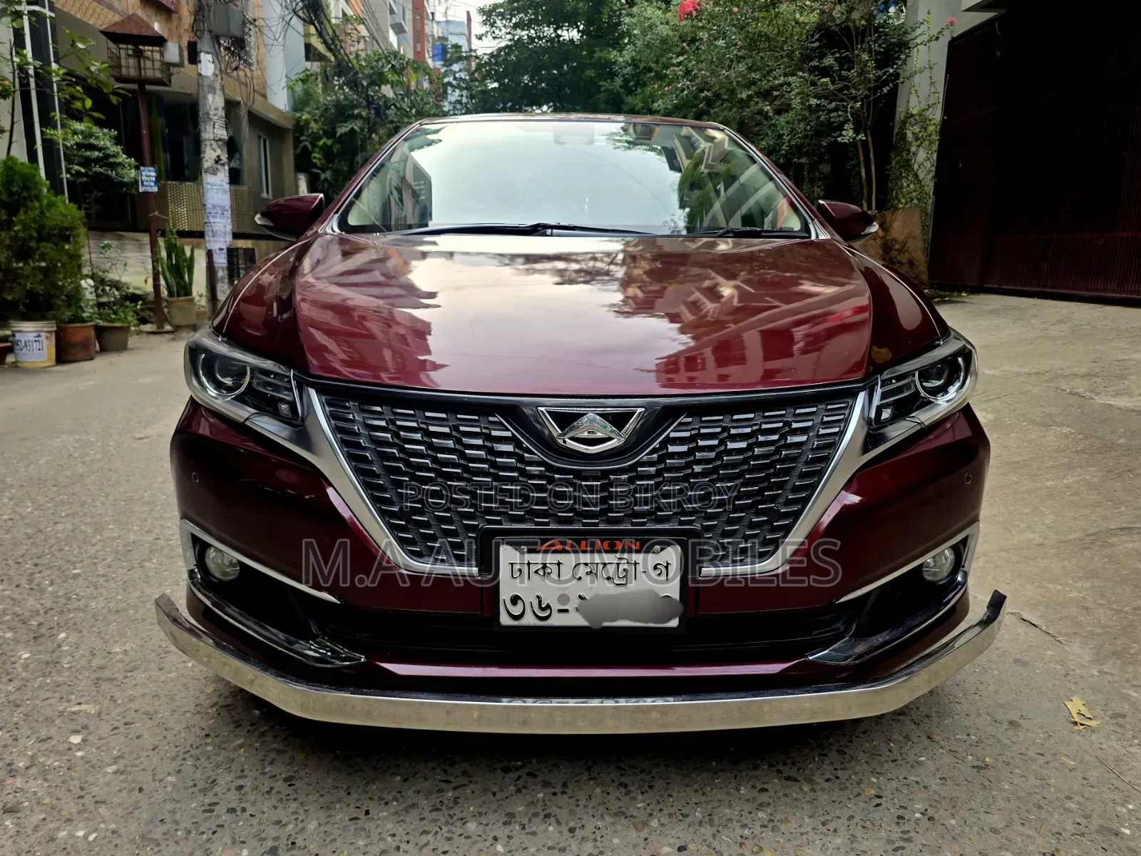 টয়োটা অ্যালিয়ন ২০১৭ মেরুন