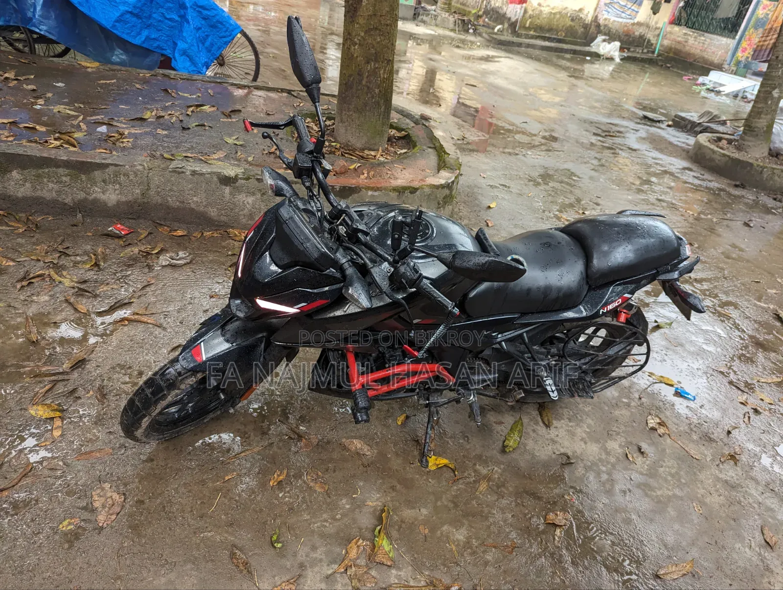 বাজাজ পালসার এন১৬০ ২০২৩ ব্ল্যাক