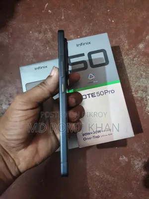 Infinix Note 50 Pro 256 GB Black