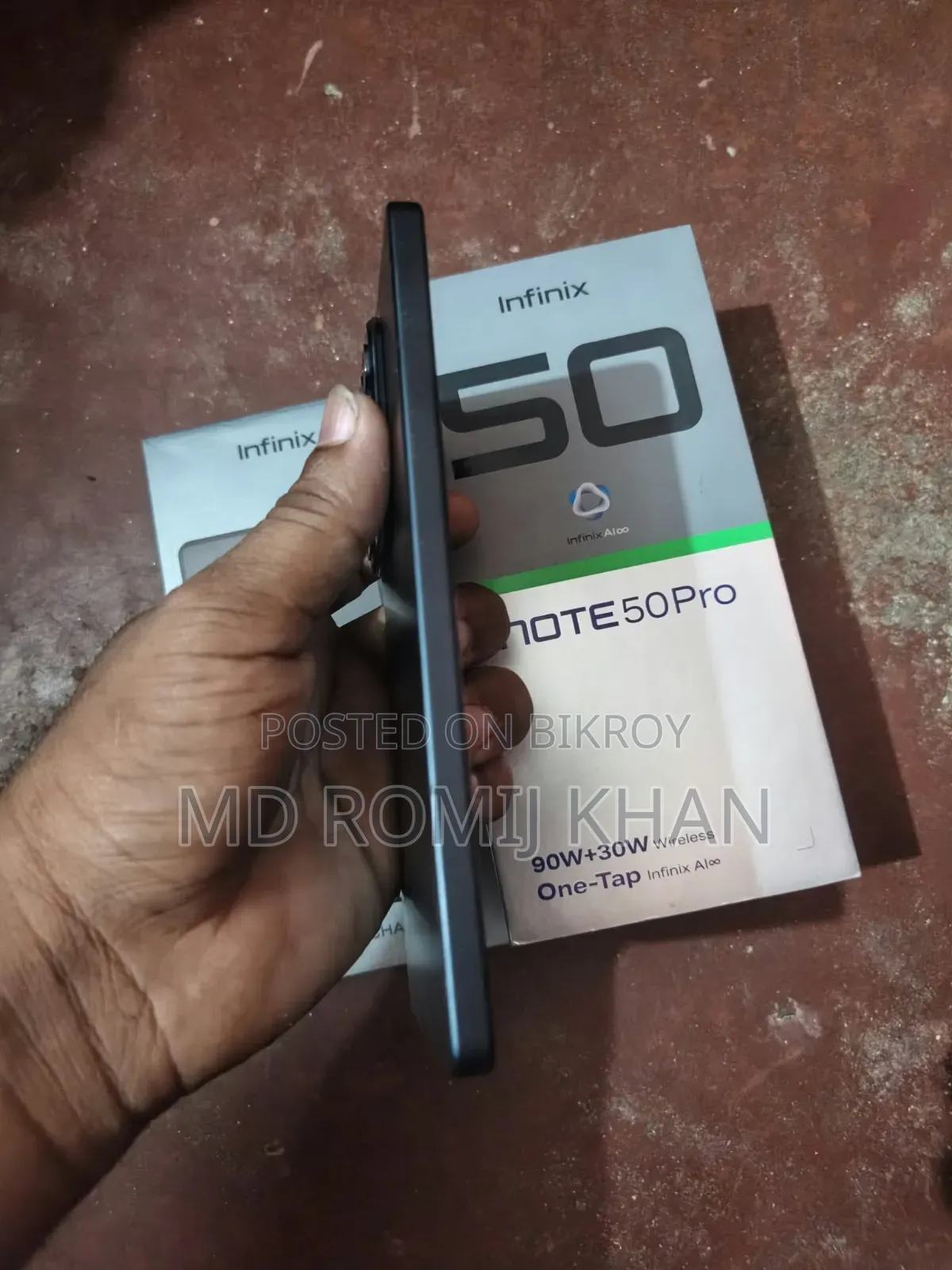 Infinix Note 50 Pro 256 GB Black