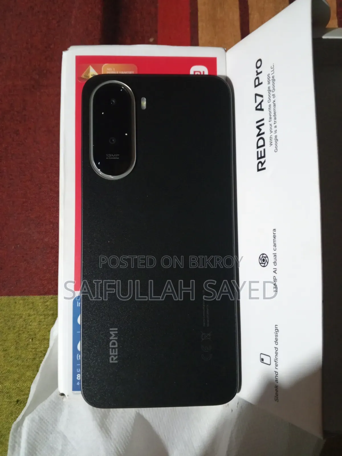 New Xiaomi Redmi A7 Pro 64 GB Black