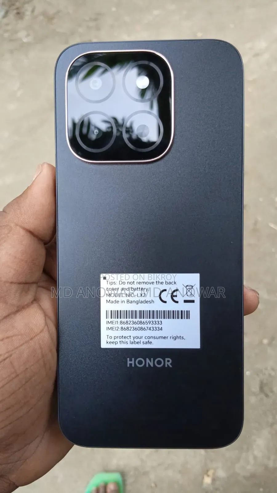 Honor X6C 128 GB Black