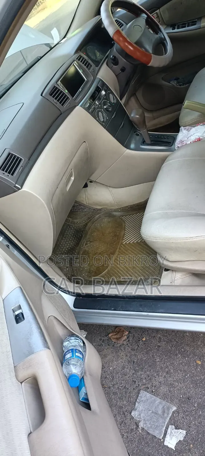 টয়োটা করোল্লা ফিল্ডার ১.৫ পেট্রোল এফডব্লিউডি ২০০৪ সিলভার