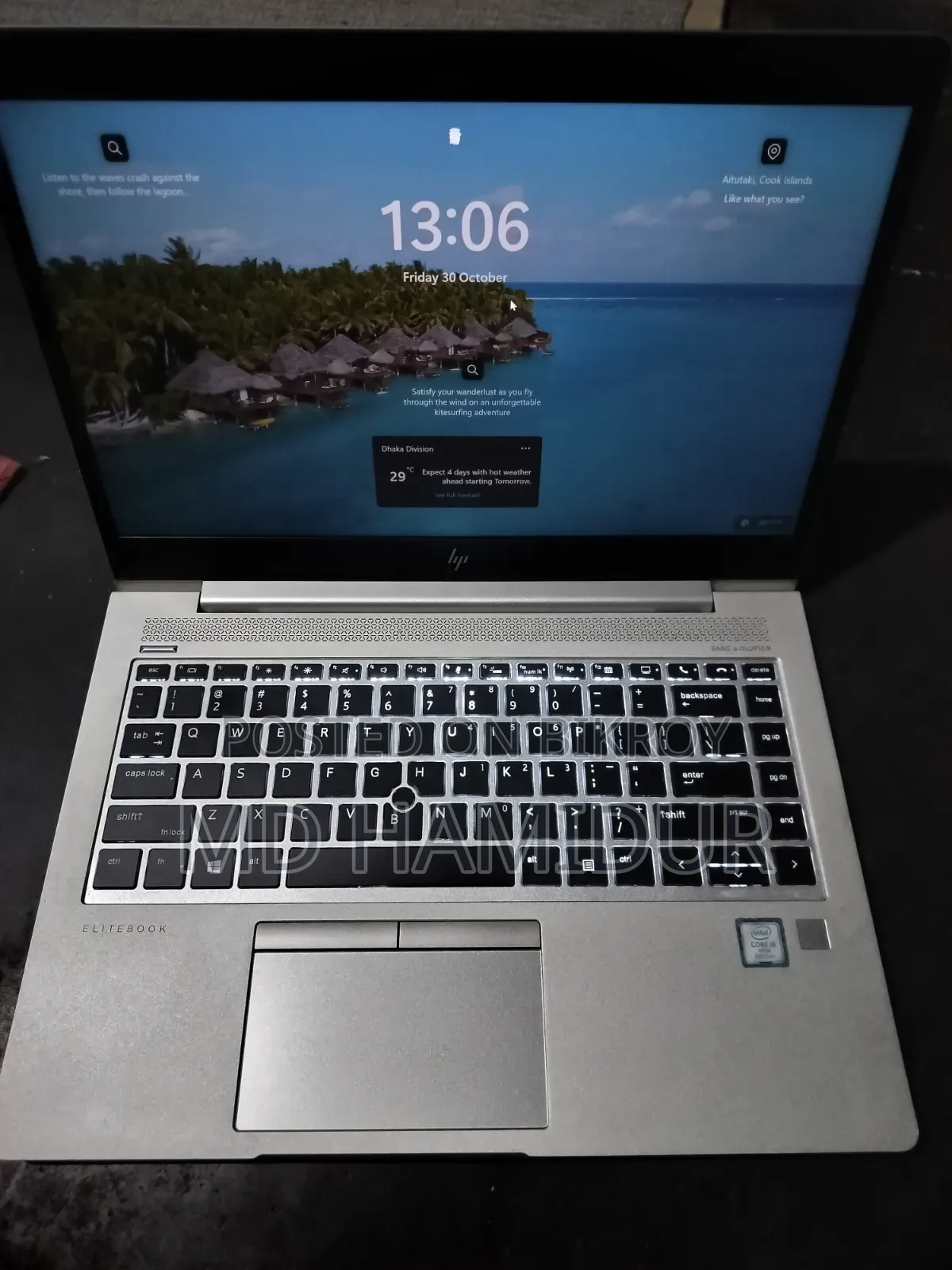 Laptop HP EliteBook 840 G6 8GB Intel Core i5 SSD 256GB