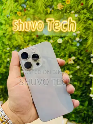 অ্যাপল আইফোন ১৫ প্রো ২৫৬ জিবি সিলভার