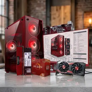 New Desktop Computer MSI 8GB AMD Ryzen 5 SSD 256GB
