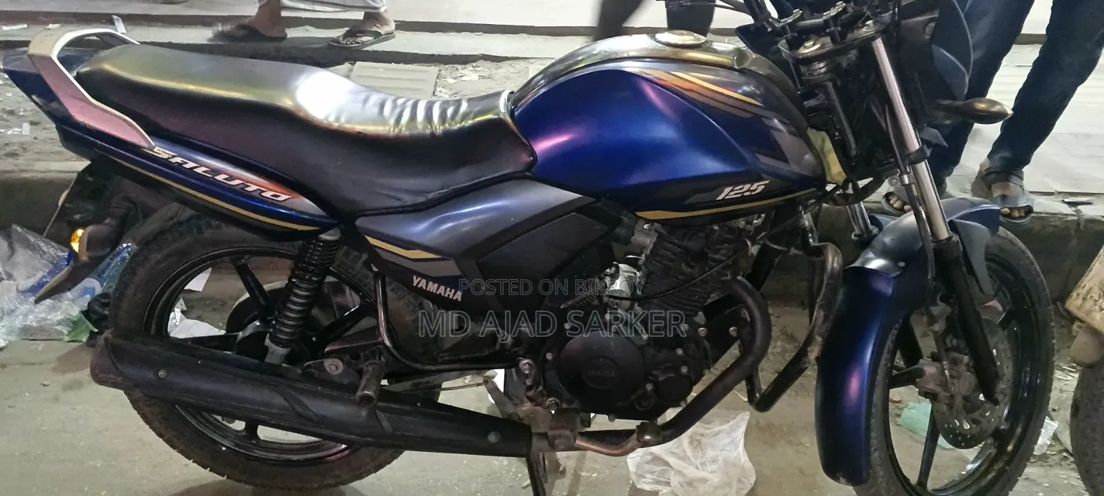 Yamaha Saluto 125 2022 Blue