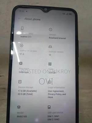 Realme C11 2021 32 GB Black