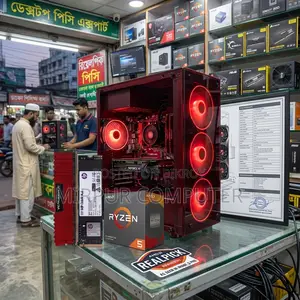 New Desktop Computer MSI 8GB AMD Ryzen 5 SSD 256GB