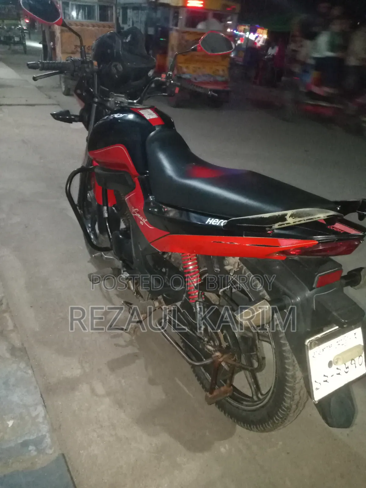 হিরো স্প্লেন্ডার ১১০ ২০১৮ রেড