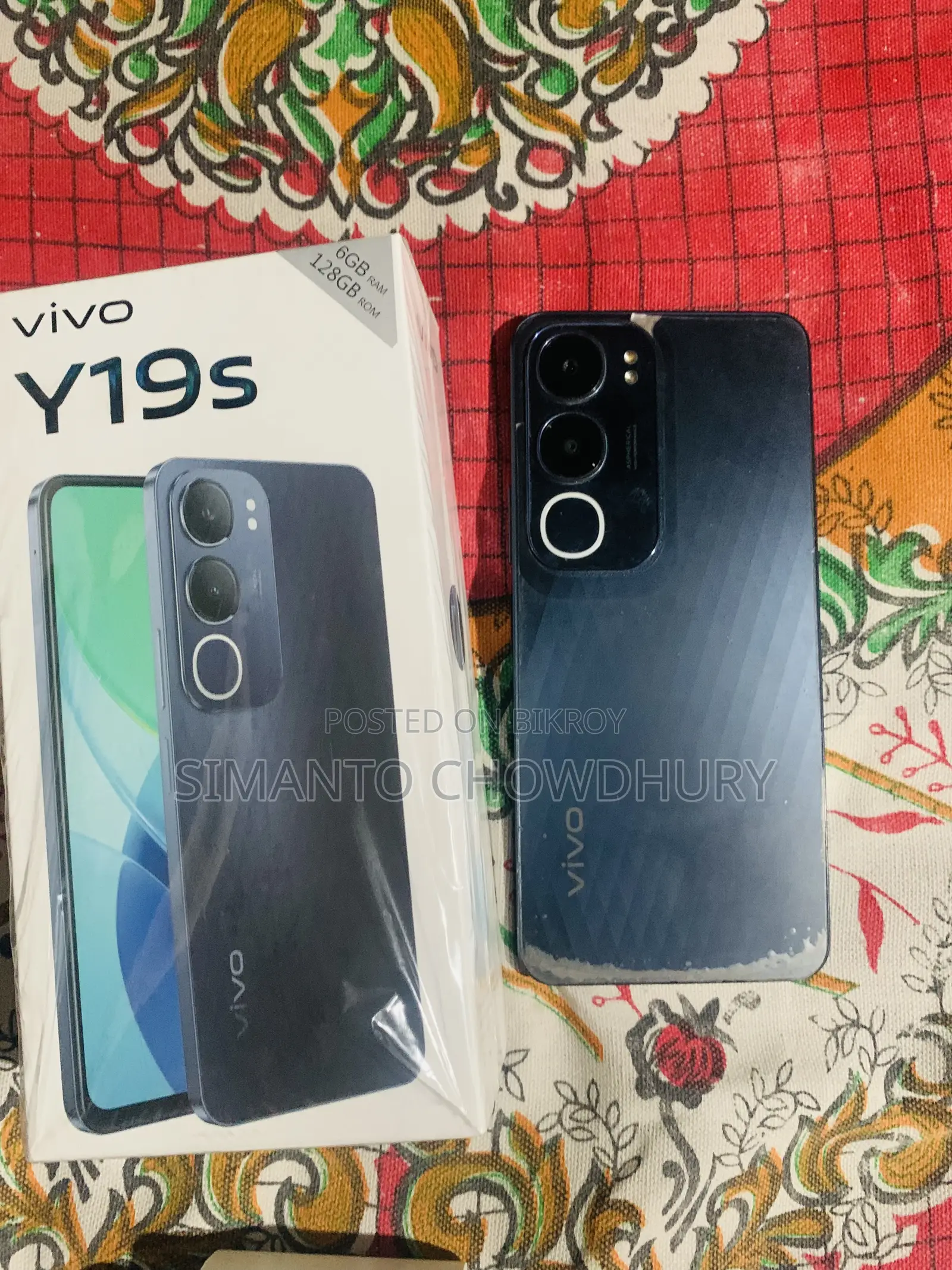 Vivo Y19s 128 GB Black