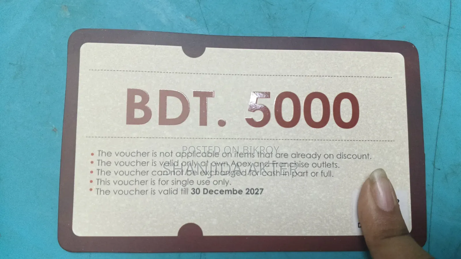 Apex Gift Voucher