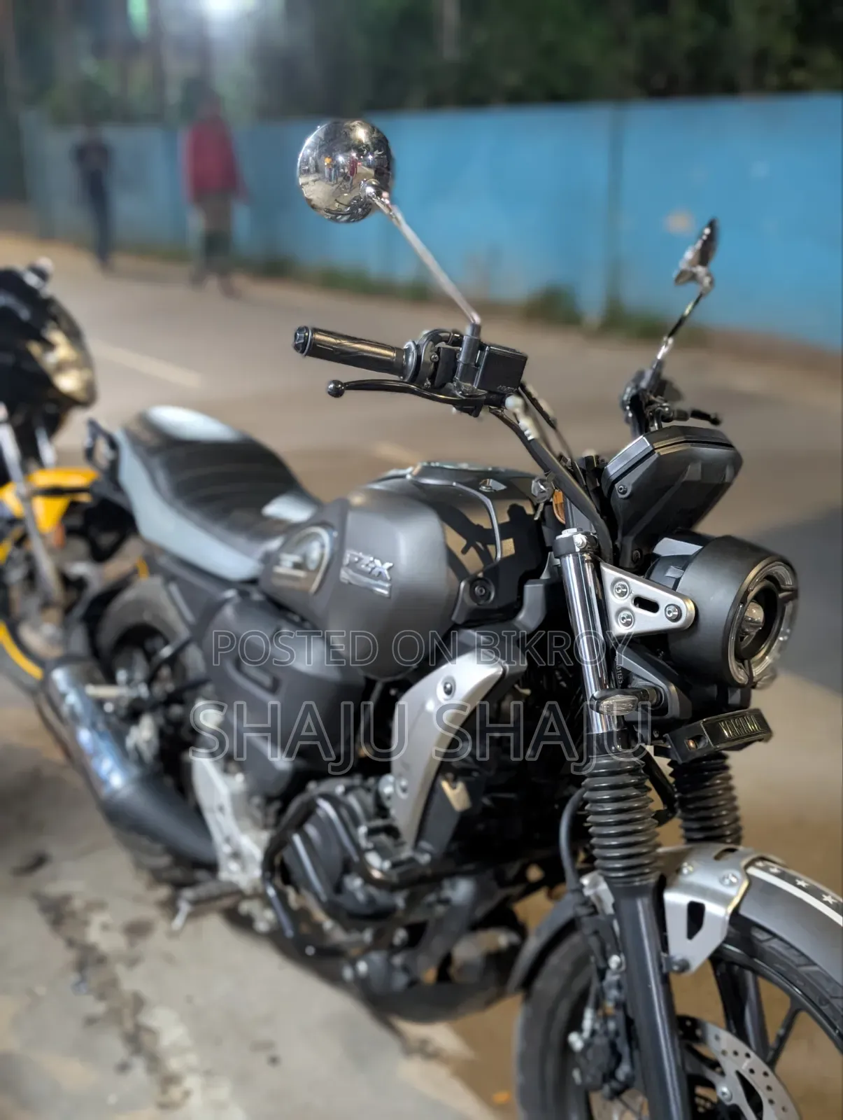 New Yamaha FZ-X 2026 Gray