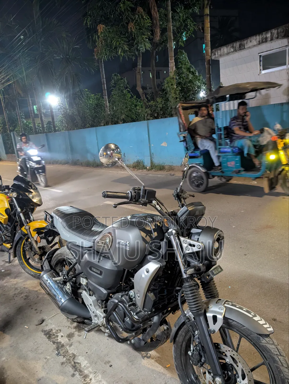 New Yamaha FZ-X 2026 Gray