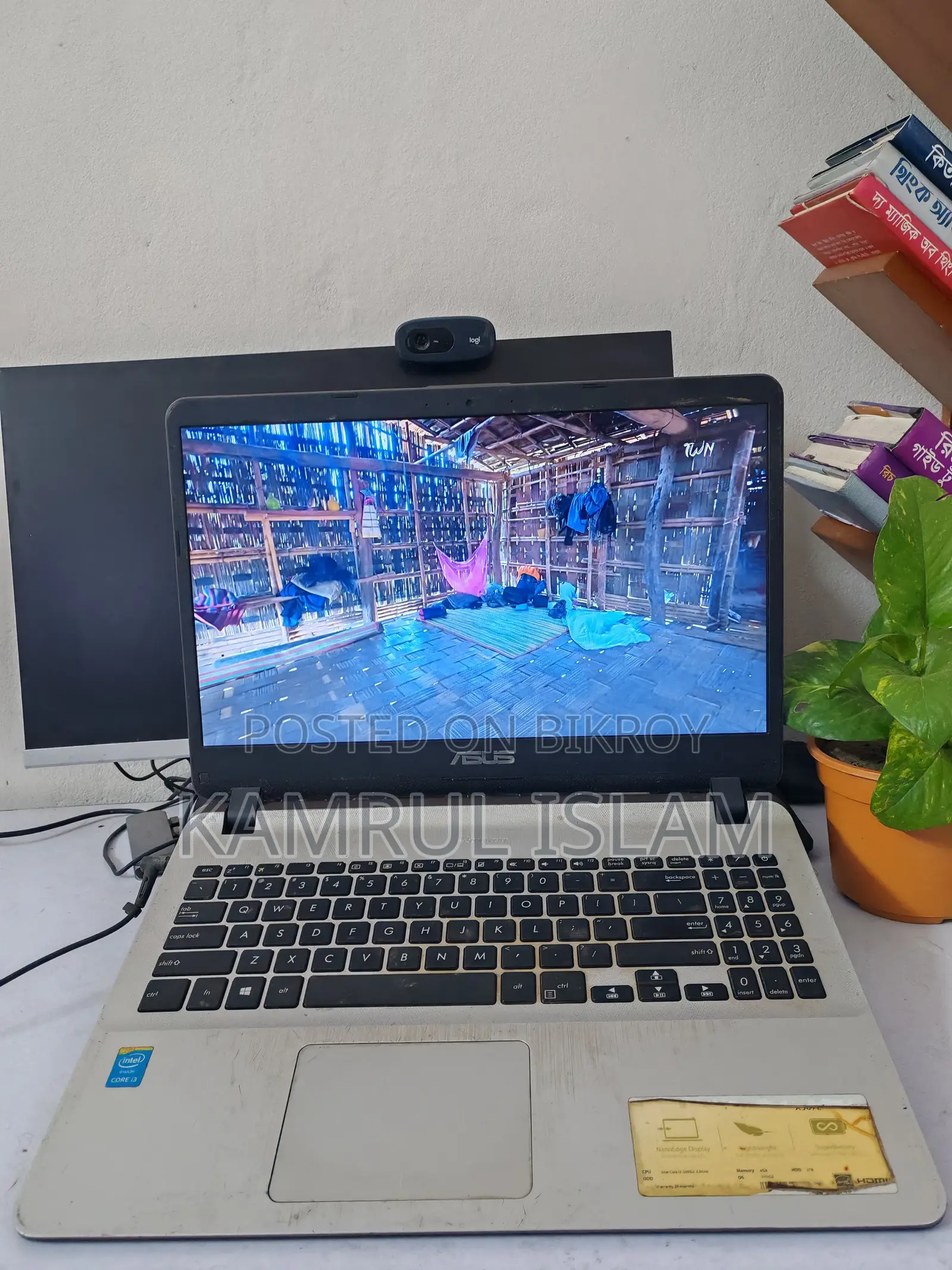 Laptop Asus X501A 8GB Intel Core i3 SSD 128GB