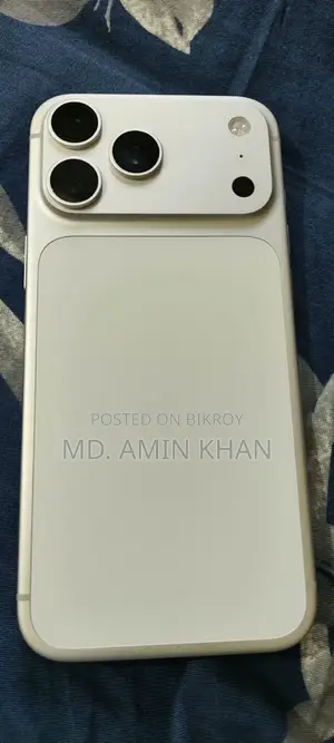 অ্যাপল আইফোন ১৭ প্রো ম্যাক্স ২৫৬ জিবি সিলভার