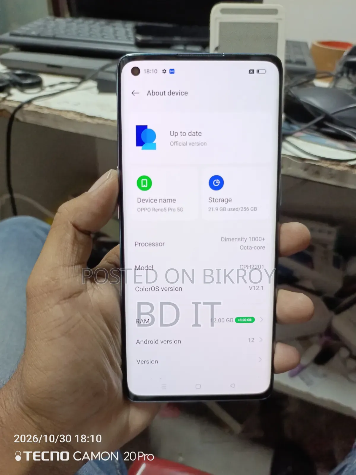 Oppo Reno5 Pro 5G 256 GB