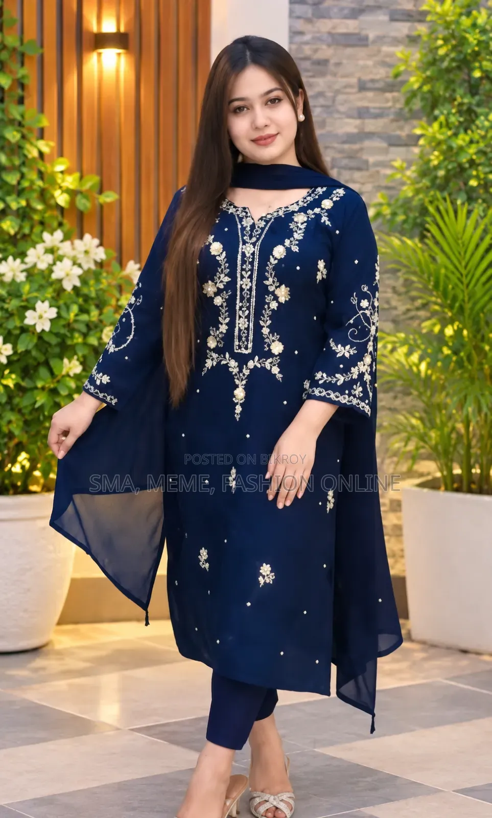 Premium Sequence Embroidery 3 Piece Collection