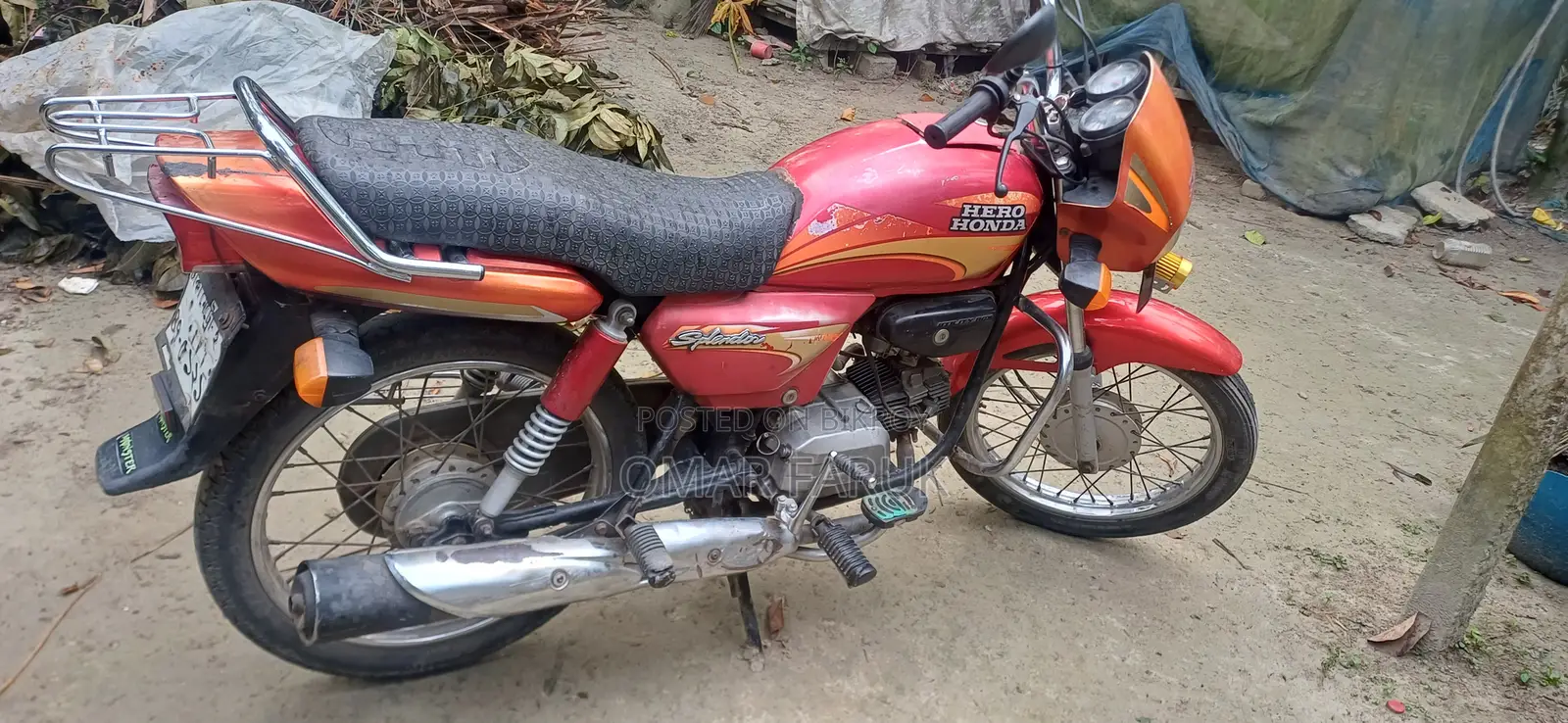 হিরো স্প্লেন্ডার প্লাস ২০১৩ রেড