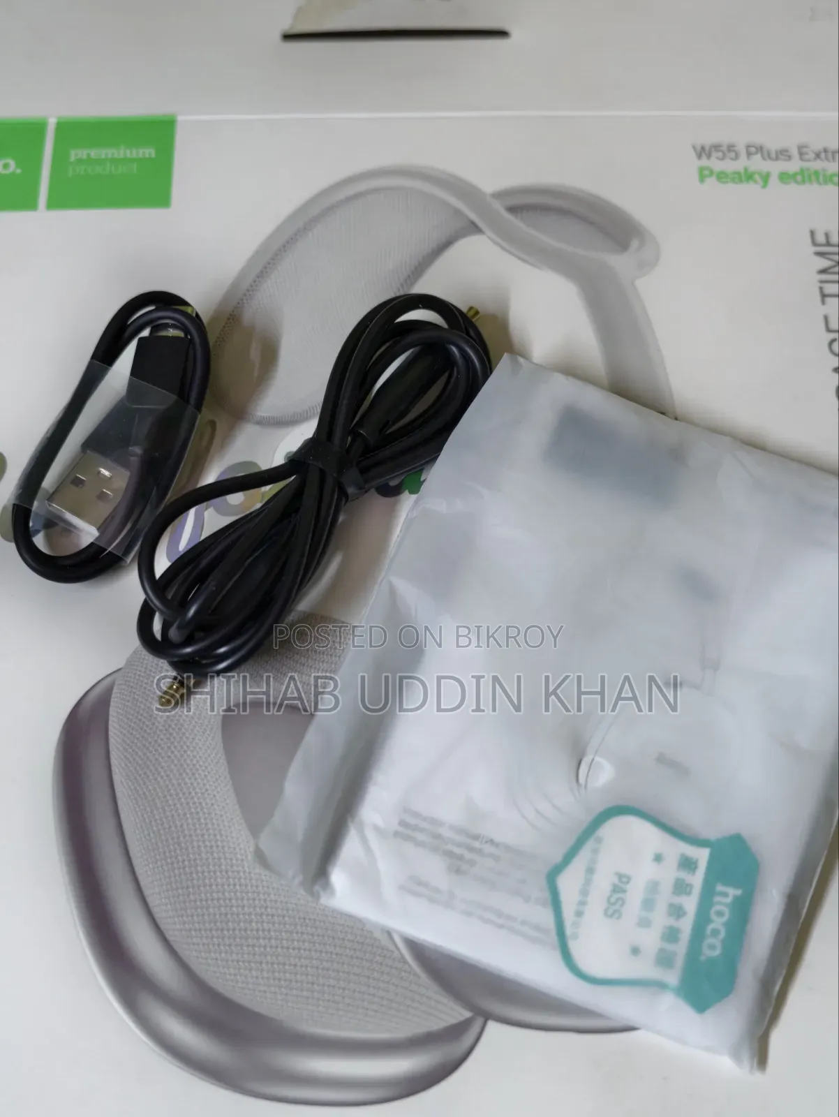 Hoco W55 Plus Bluetooth Headphone Used