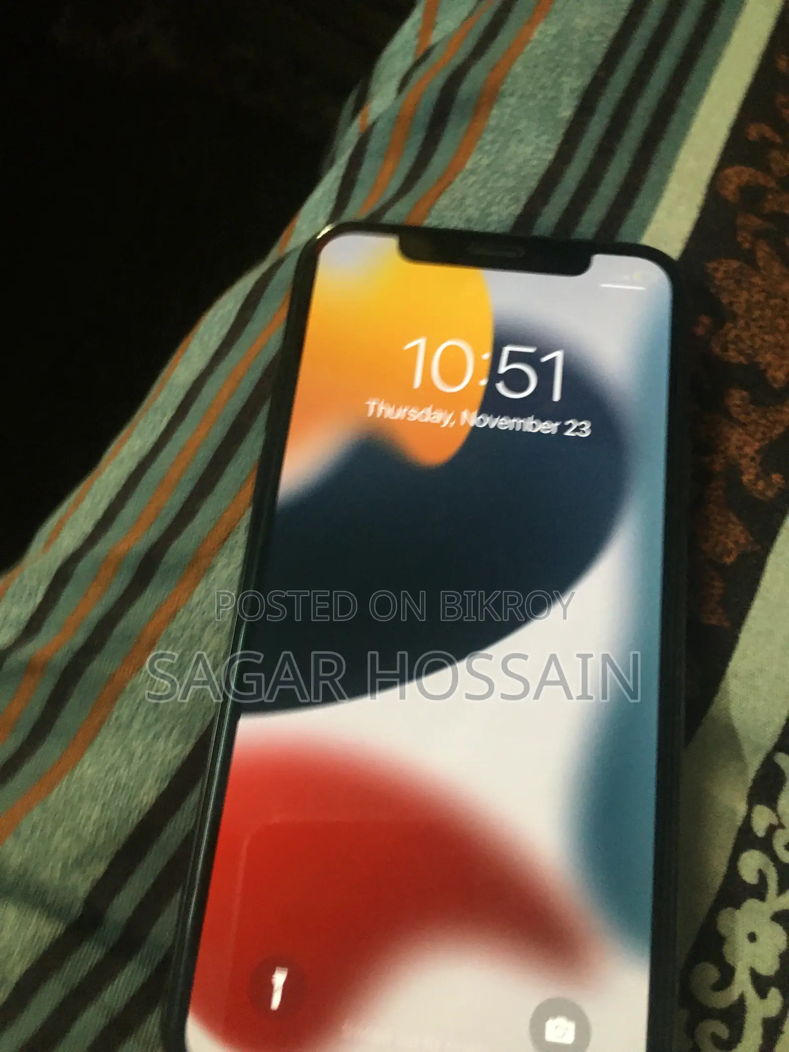নতুন অ্যাপল আইফোন ১১ প্রো ৬৪ জিবি ব্ল্যাক