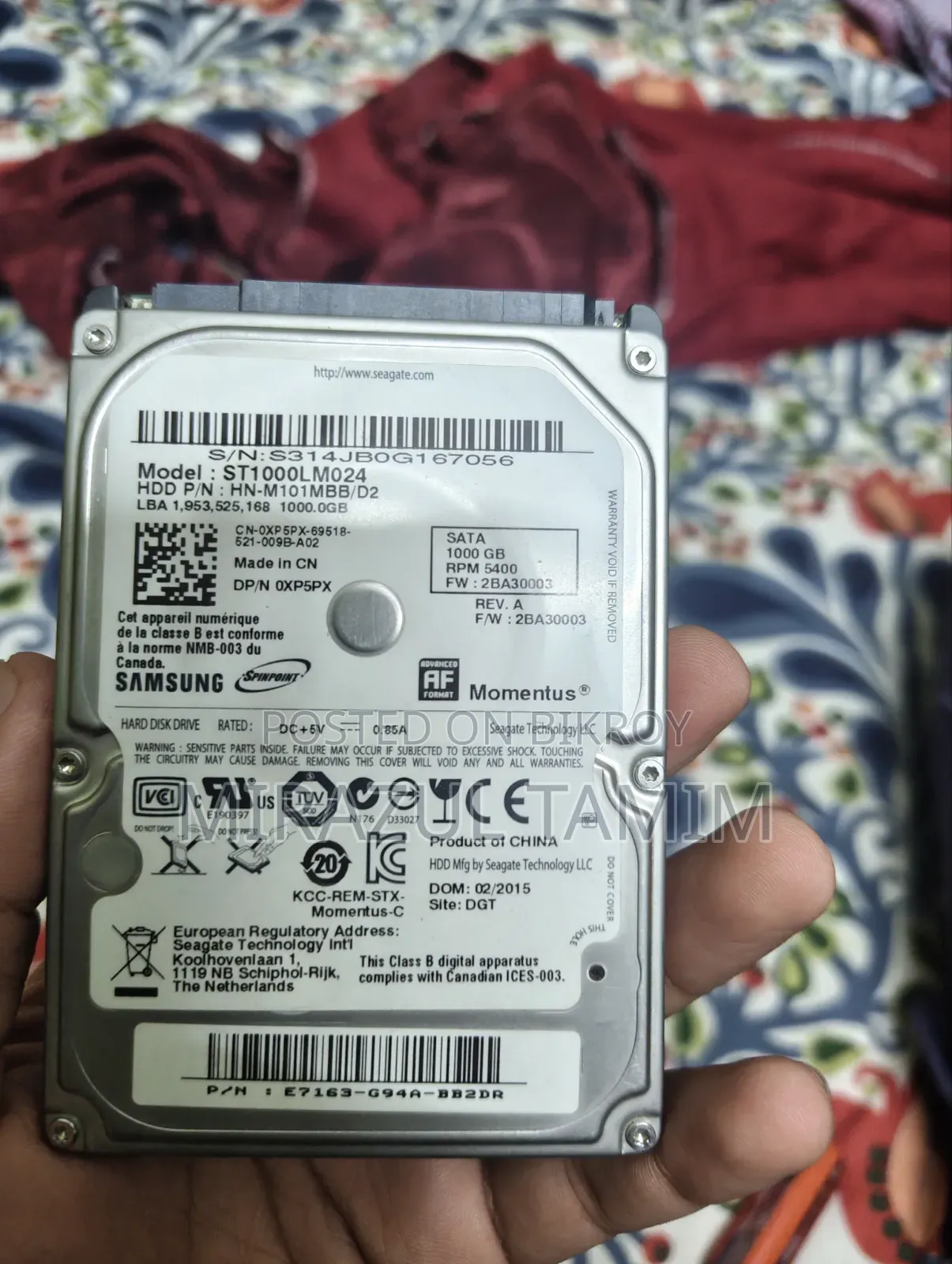 স্যামসাং সাটা এসএসডি