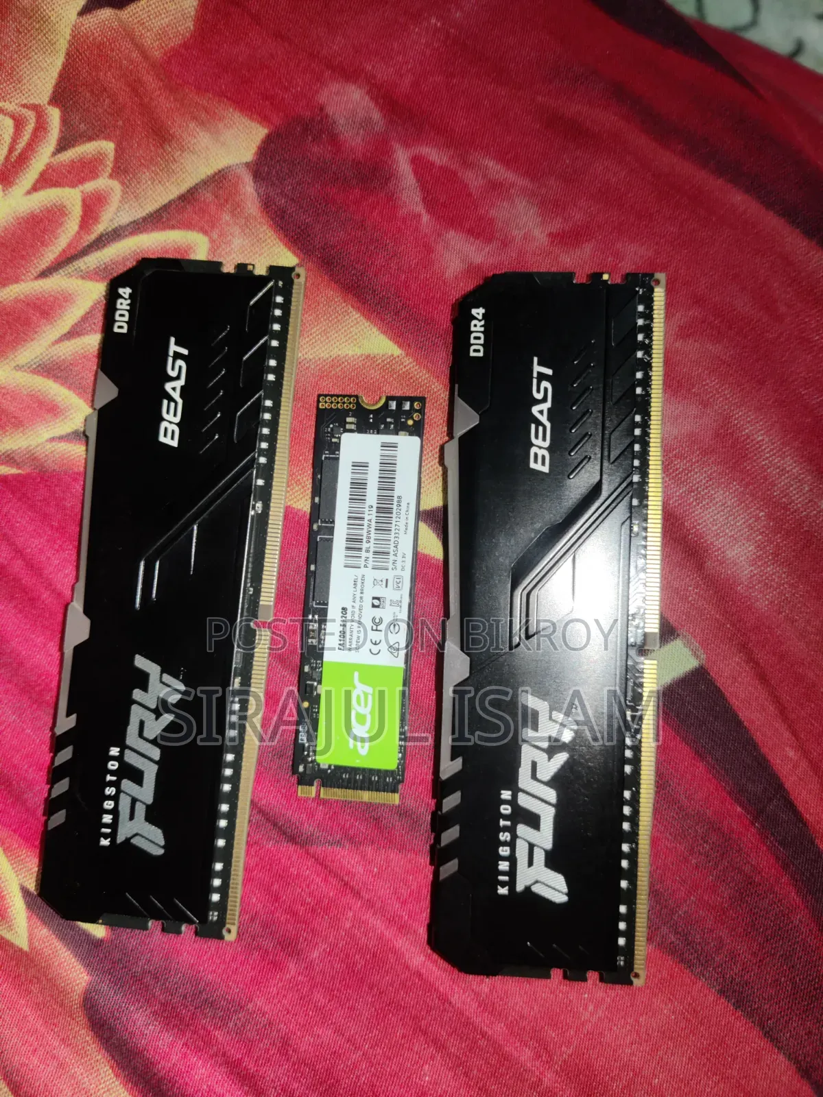 Desktop Computer Gigabyte GB-BACE-3000 16GB AMD Ryzen 5 SSD 512GB