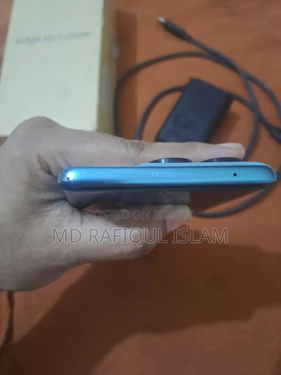 মটোরোলা এজ ৬০ ফিউশন ২৫৬ জিবি নীল