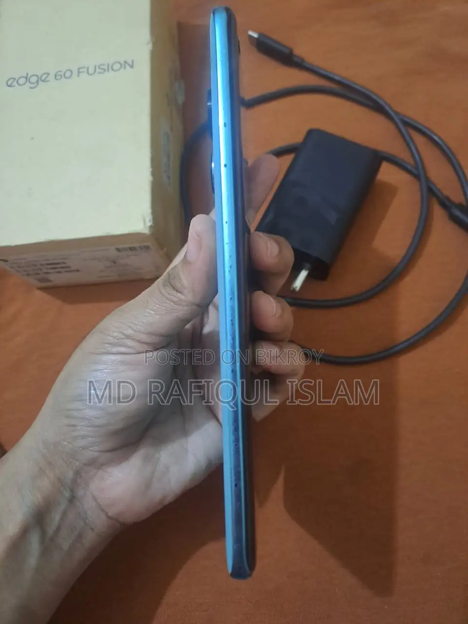 মটোরোলা এজ ৬০ ফিউশন ২৫৬ জিবি নীল
