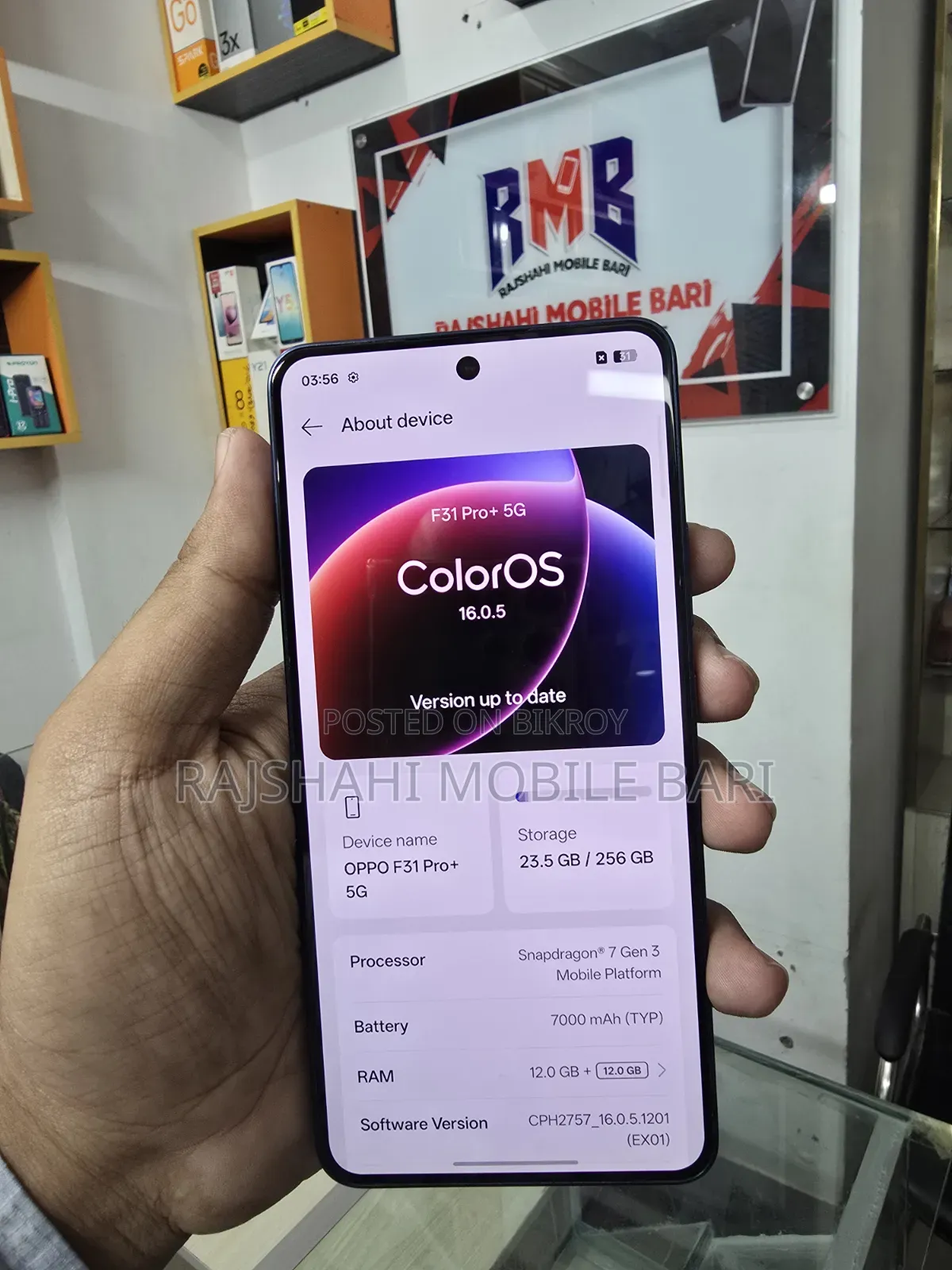 Oppo F31 Pro+ 5G 256 GB Blue