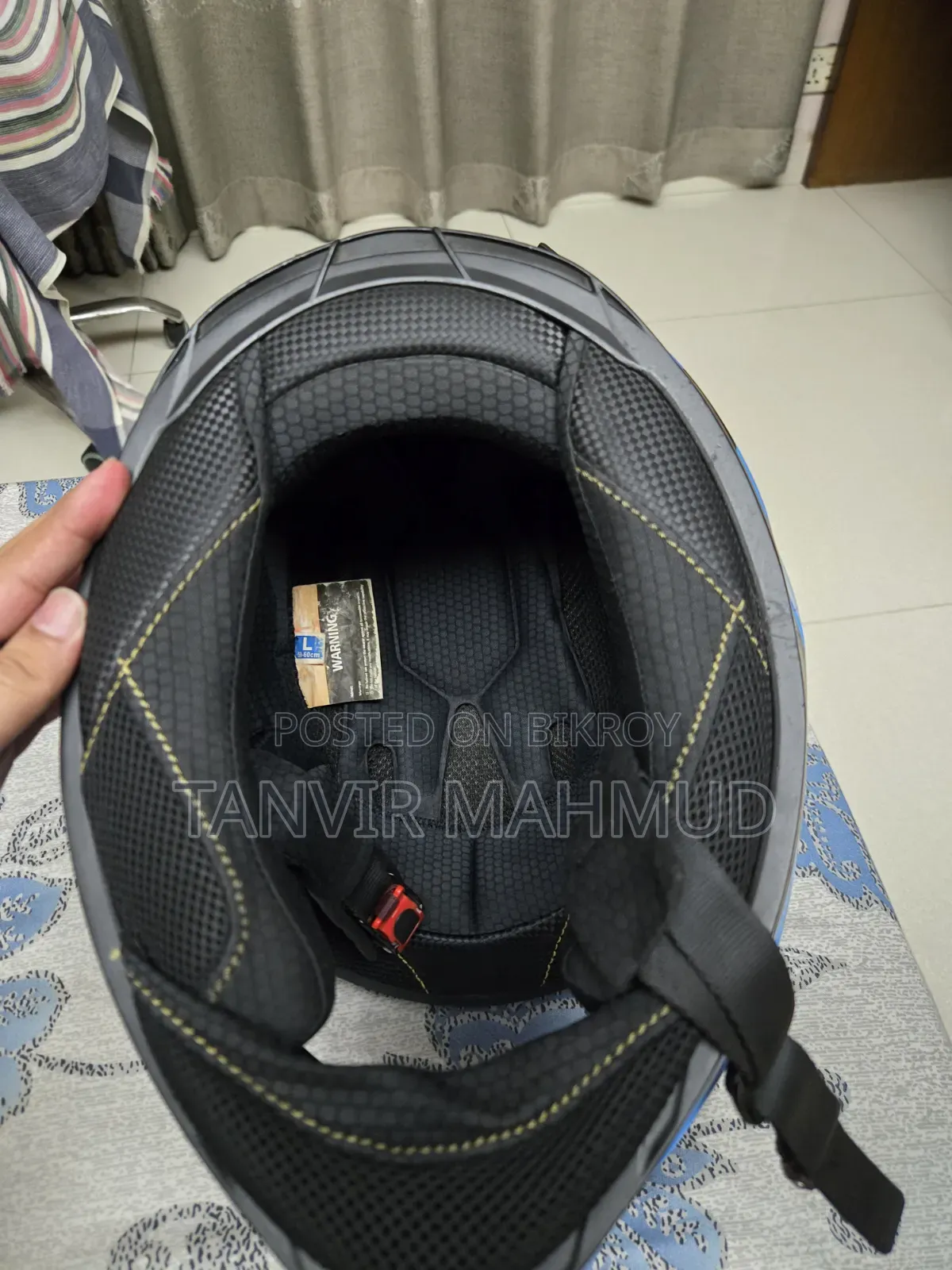 Yohe 978 এল সাইজ ক্লিয়ার এবং ব্ল্যাক ভিসর সহ
