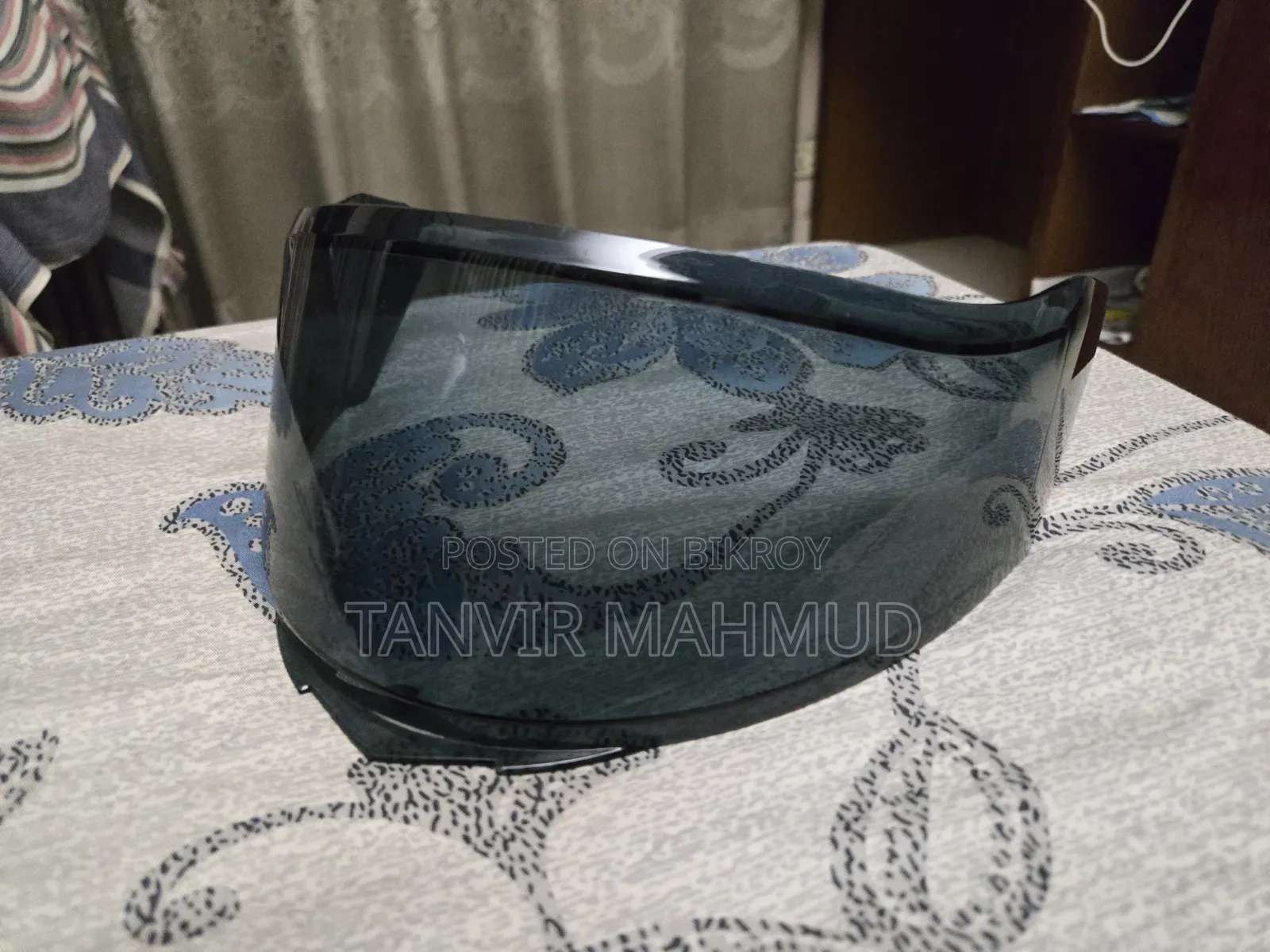 Yohe 978 এল সাইজ ক্লিয়ার এবং ব্ল্যাক ভিসর সহ