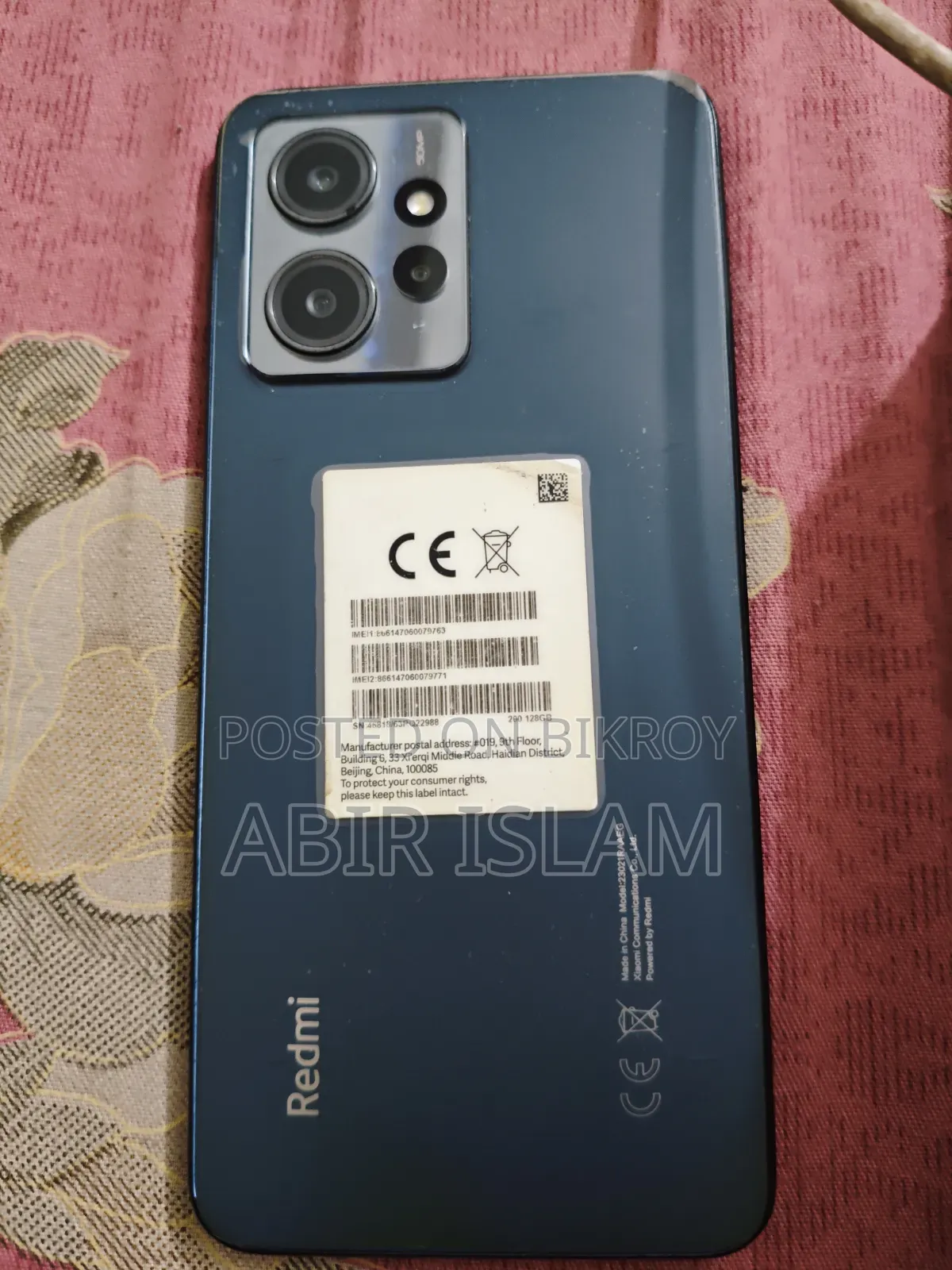 Xiaomi Redmi Note 12 128 GB Red