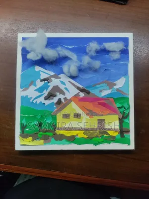 Collage Style Scenery