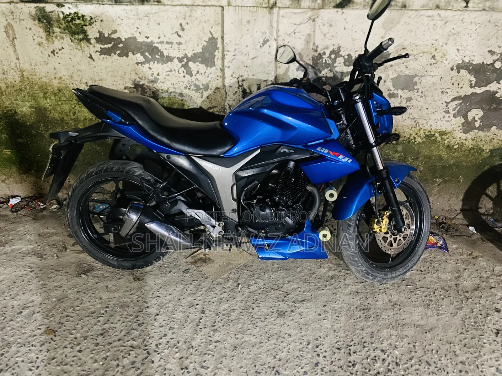 Suzuki Gixxer 2020 Blue